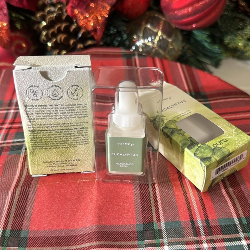 Thymes Eucalyptus Pura Smart Home Plug-in Diffuser Refills - Pack of 2